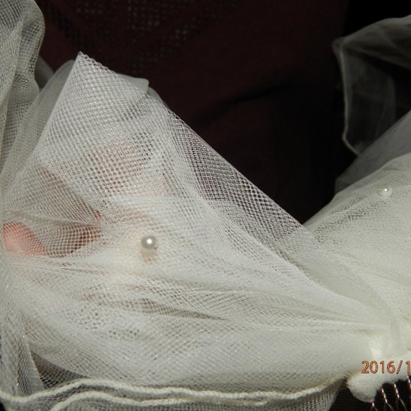 nwt oleg cassi wedding dress and accessories - Picture 8 of 15